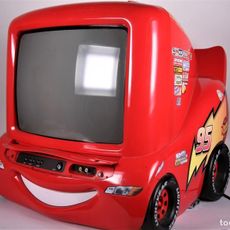 televisor/ tv retro de disney pixar cars rayo - - Compra venta en ...