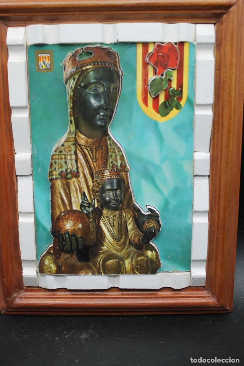 Vintage: CUADRO MORENETA HECHO EN MARQUETERIA EN RELIEVE - Foto 2