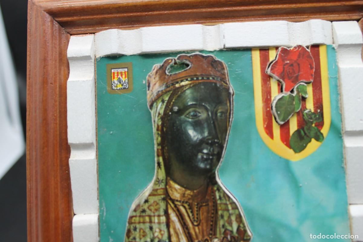 Vintage: CUADRO MORENETA HECHO EN MARQUETERIA EN RELIEVE - Foto 3