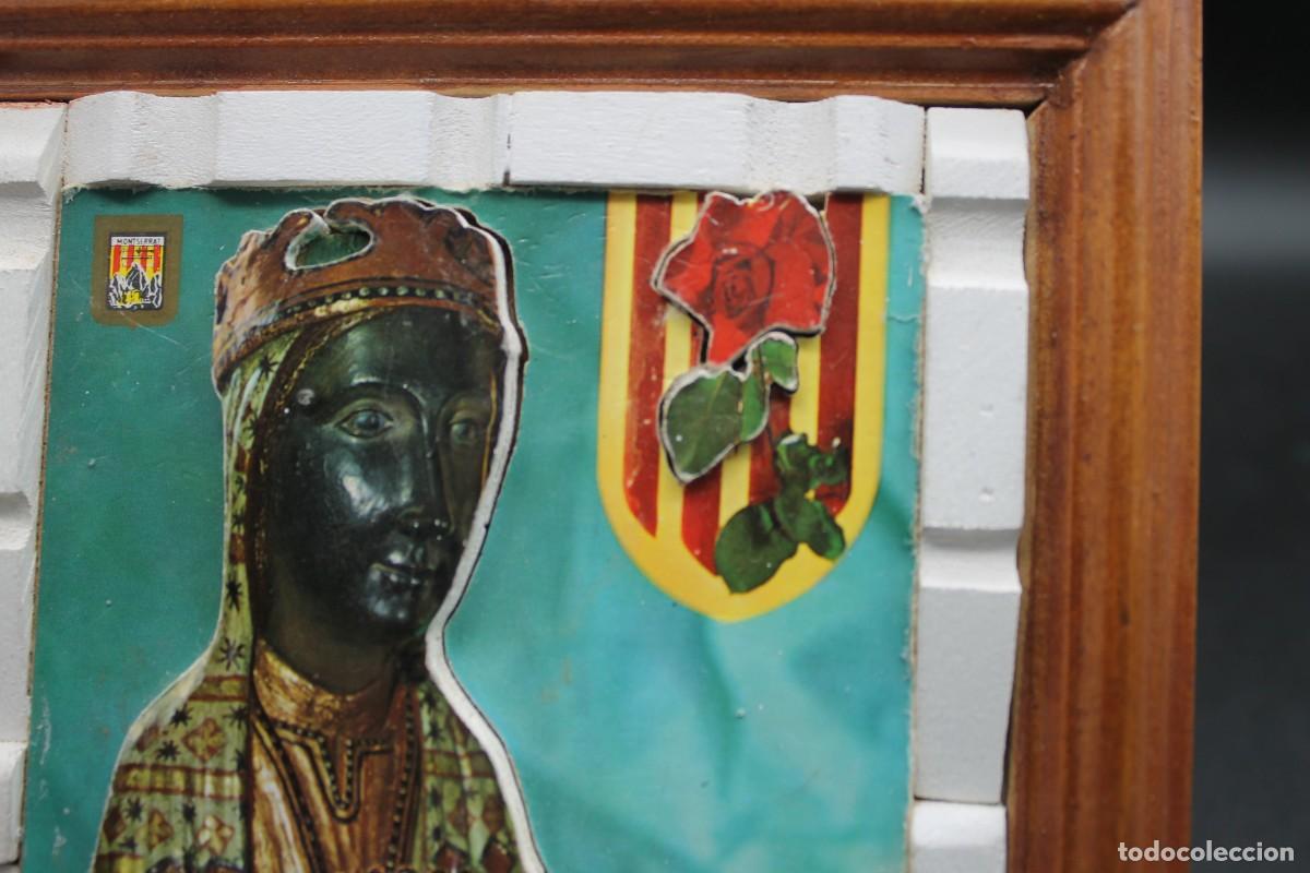Vintage: CUADRO MORENETA HECHO EN MARQUETERIA EN RELIEVE - Foto 6