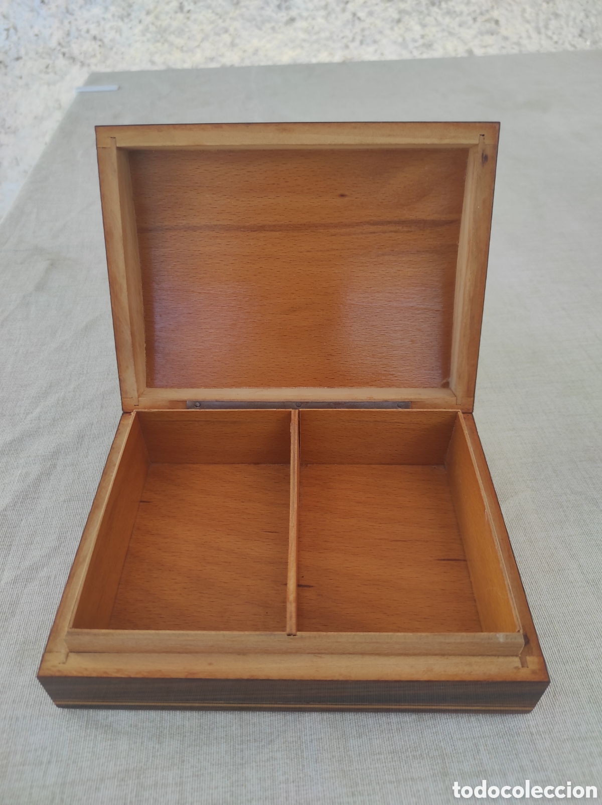 Vintage: Caja de madera italiana - Foto 2
