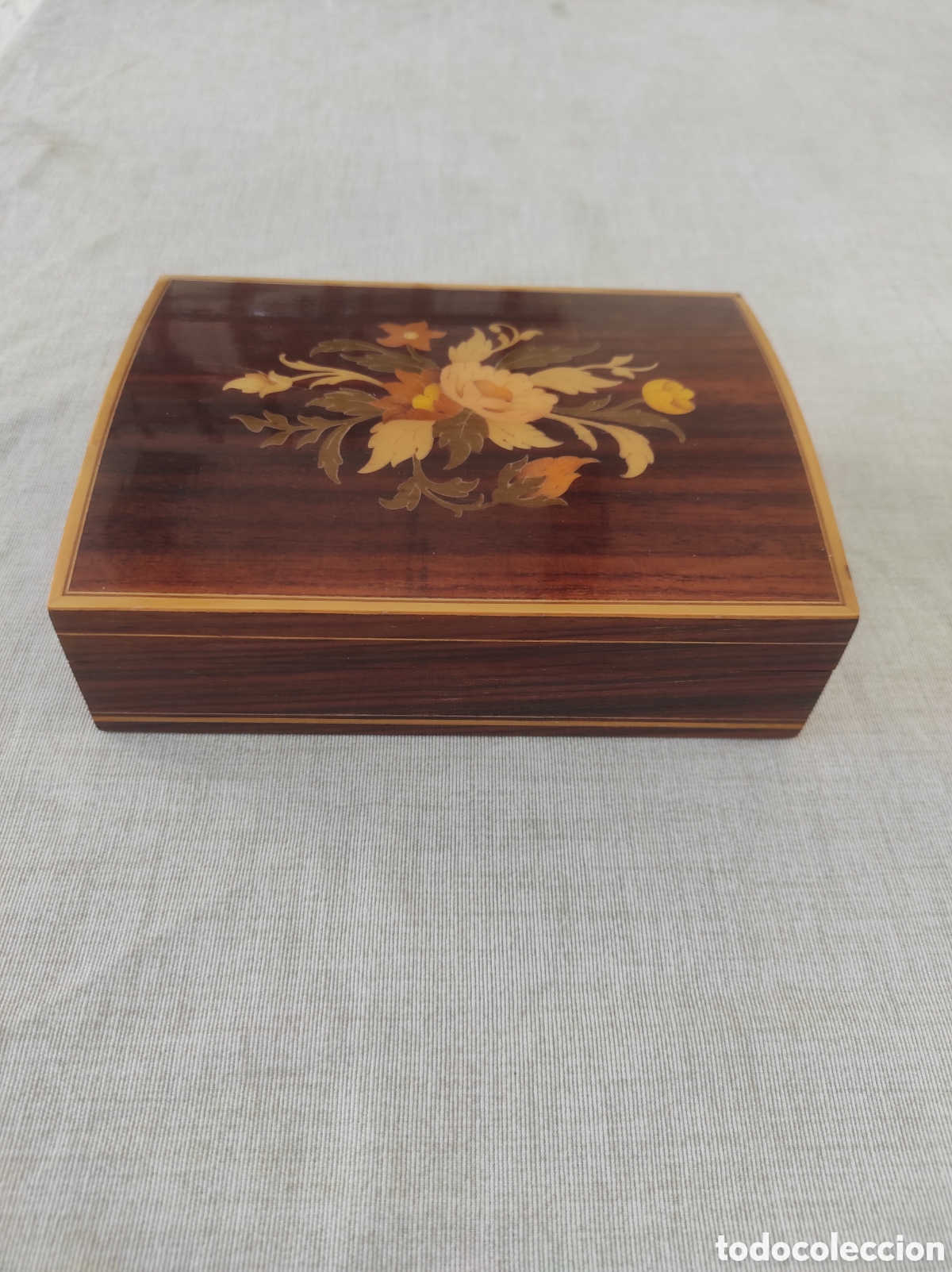 Vintage: Caja de madera italiana - Foto 6