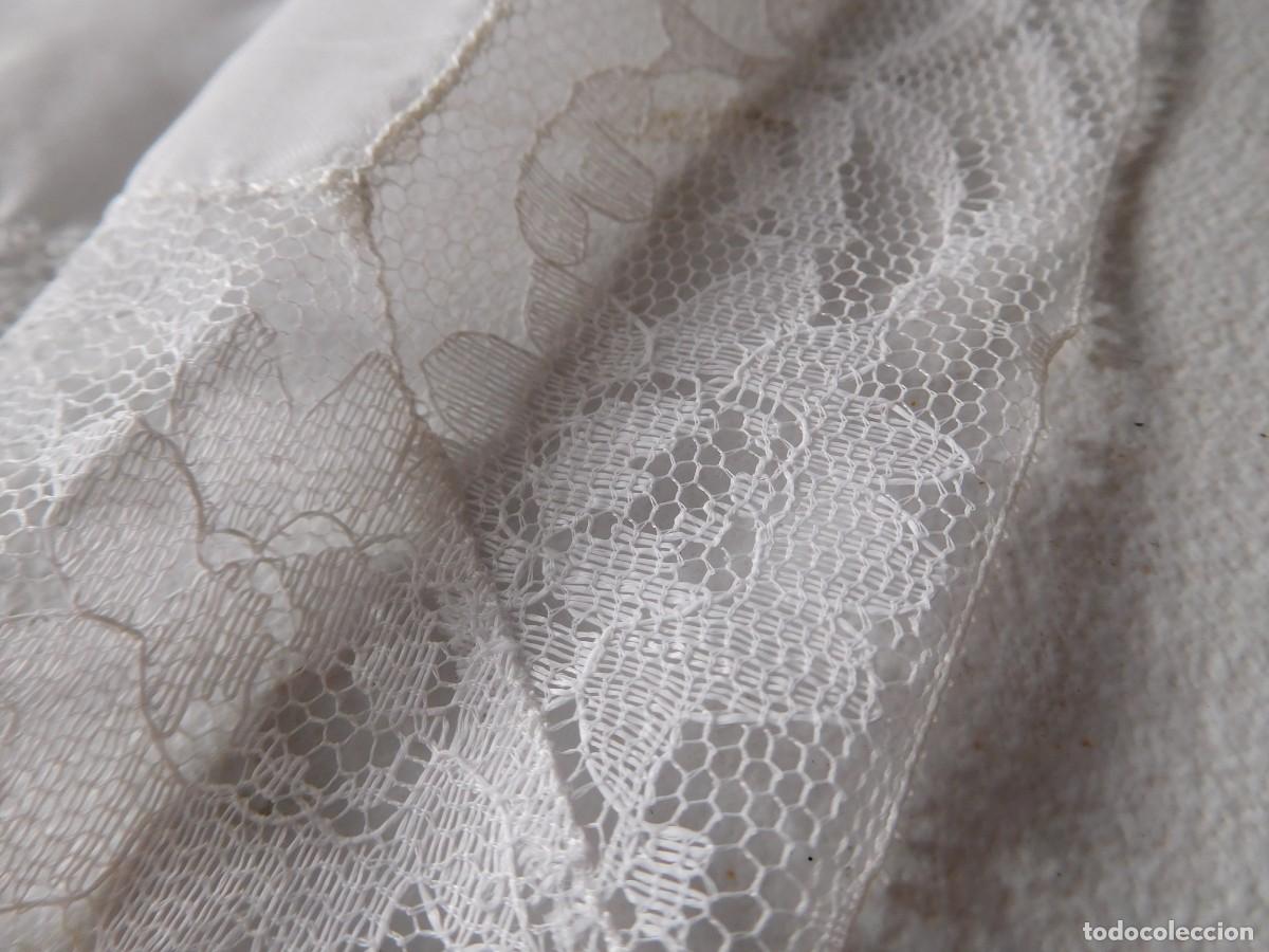 Vintage: Pa&ntilde;uelo vintage de misa o comuni&oacute;n - Foto 4