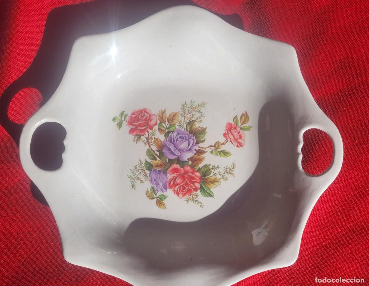 Vintage: Cuenco con Motivo Floral, duradero, pl&aacute;stico, Atlas, mod.520