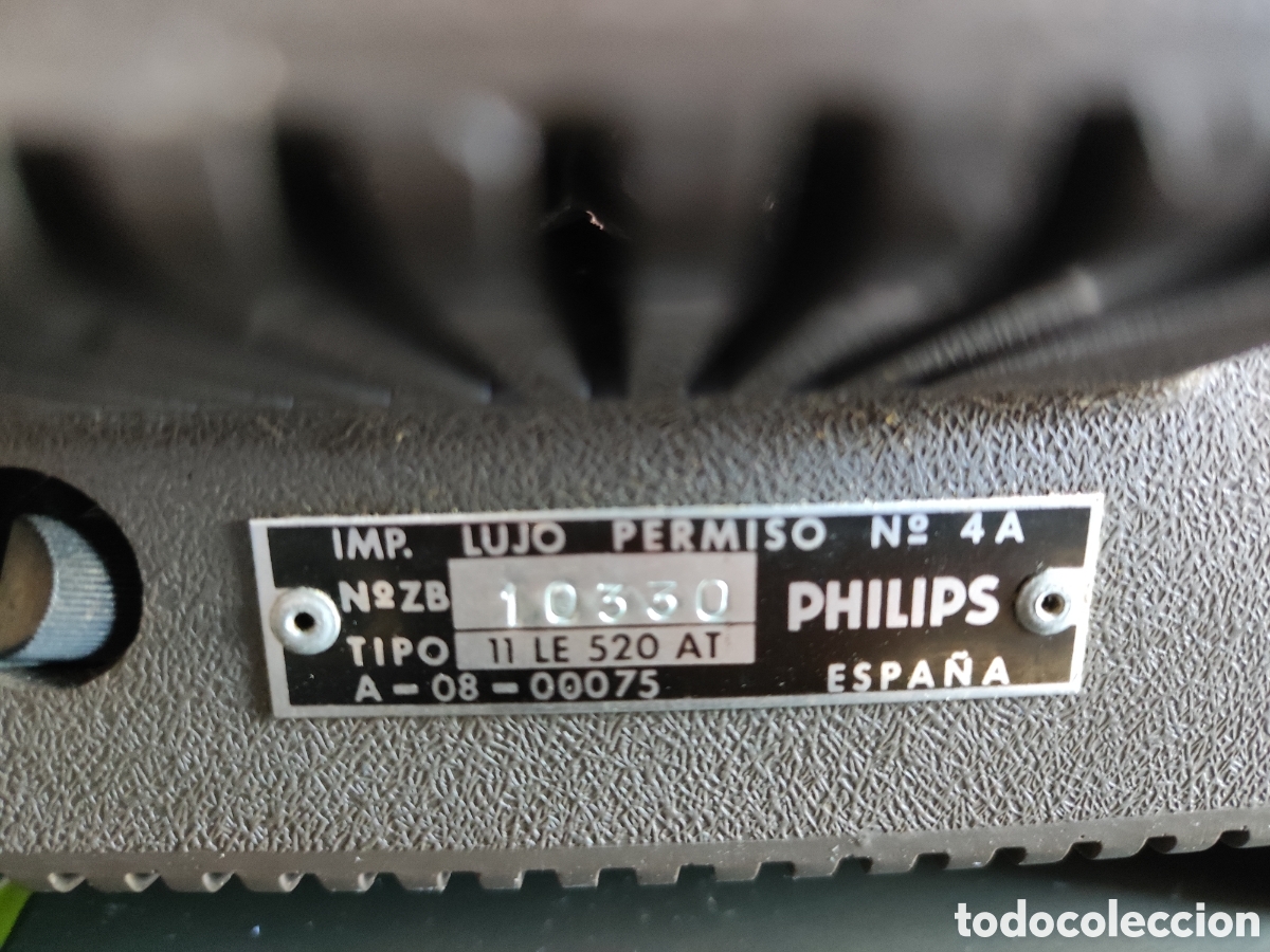Vintage: Televisor Philips antiguo - Foto 4
