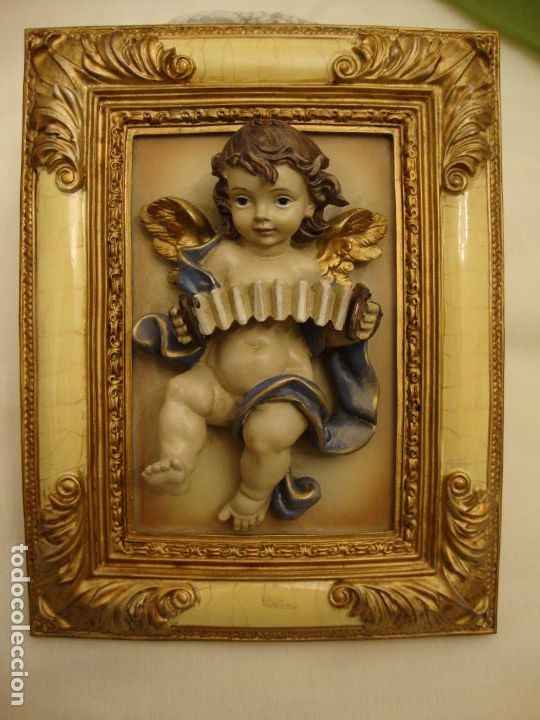 Vintage: cuadro con figura al relieve - Foto 1