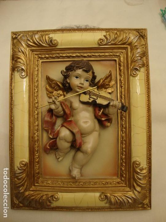 Vintage: cuadro figura al relieve - Foto 1