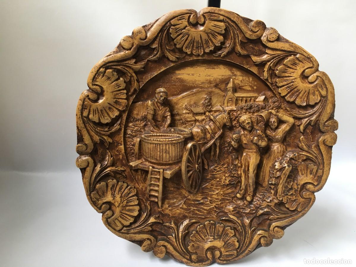 Vintage: panno de pasta y madera