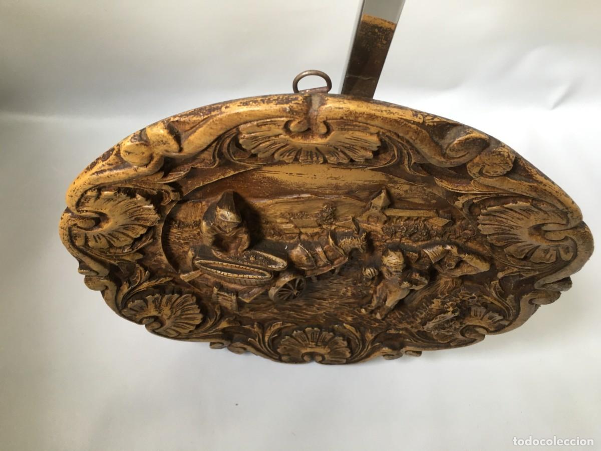 Vintage: panno de pasta y madera - Foto 3