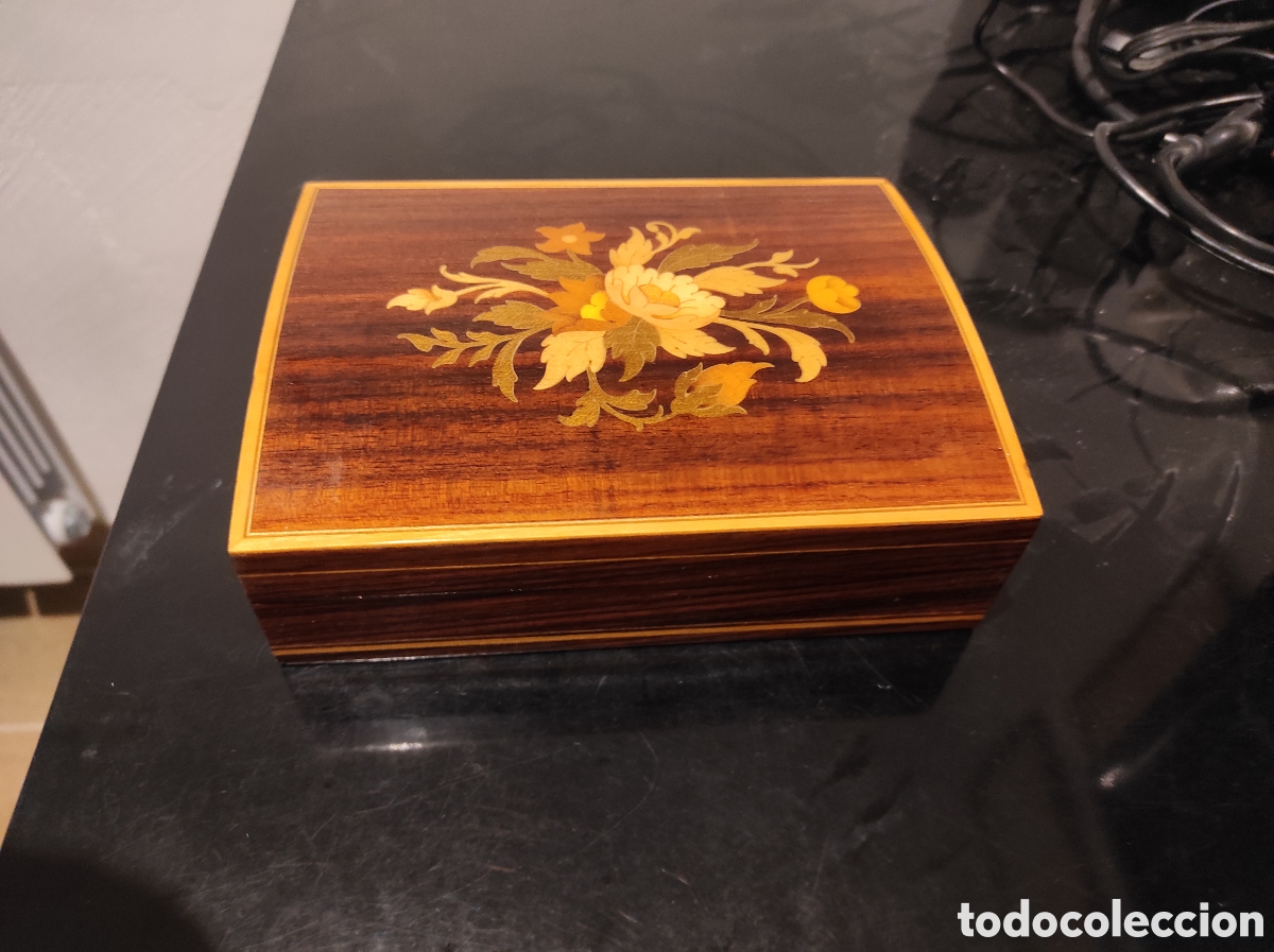 Vintage: Caja de madera italiana - Foto 7