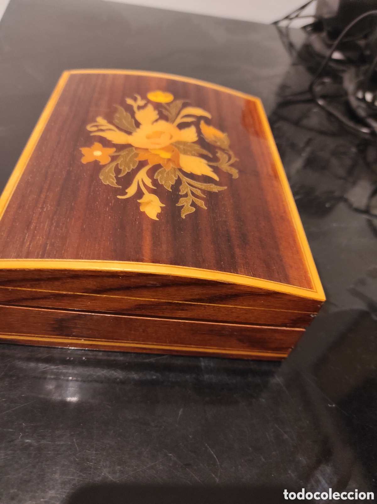 Vintage: Caja de madera italiana - Foto 9