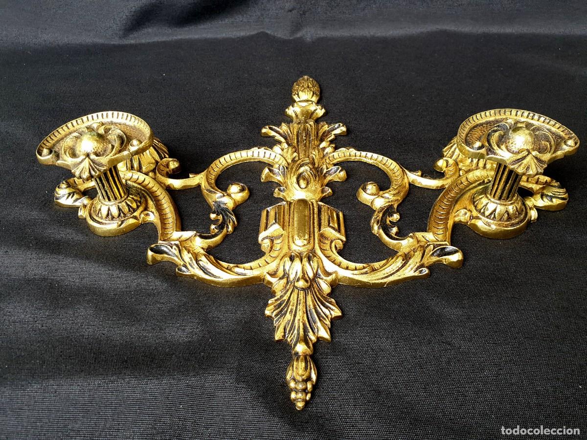 Vintage: PERCHERO DE BRONCE - Foto 2