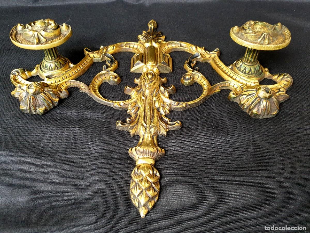 Vintage: PERCHERO DE BRONCE - Foto 3