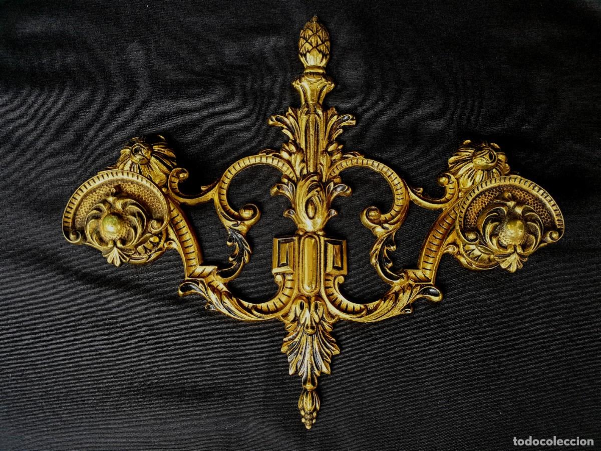 Vintage: PERCHERO DE BRONCE