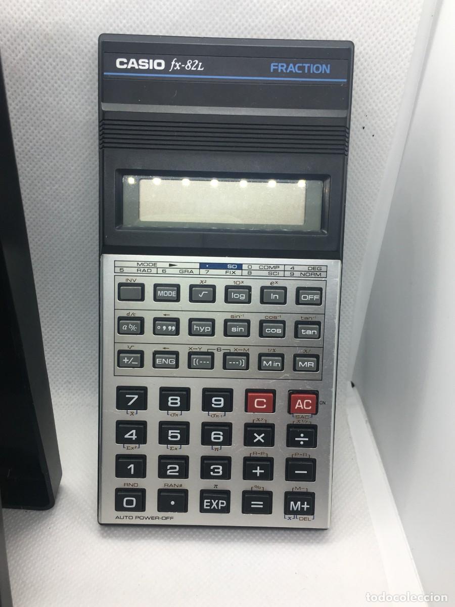 Vintage: CASIO FX-82L FRACTION CALCULADORA - Foto 5