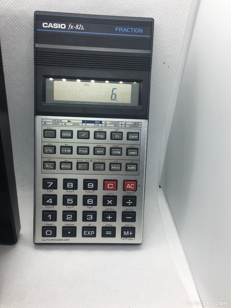 Vintage: CASIO FX-82L FRACTION CALCULADORA - Foto 7