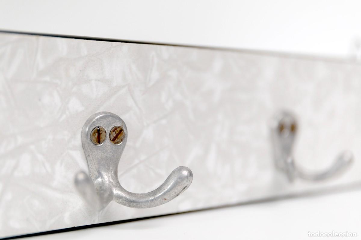 Vintage: Perchero formica blanco y gris - Foto 4
