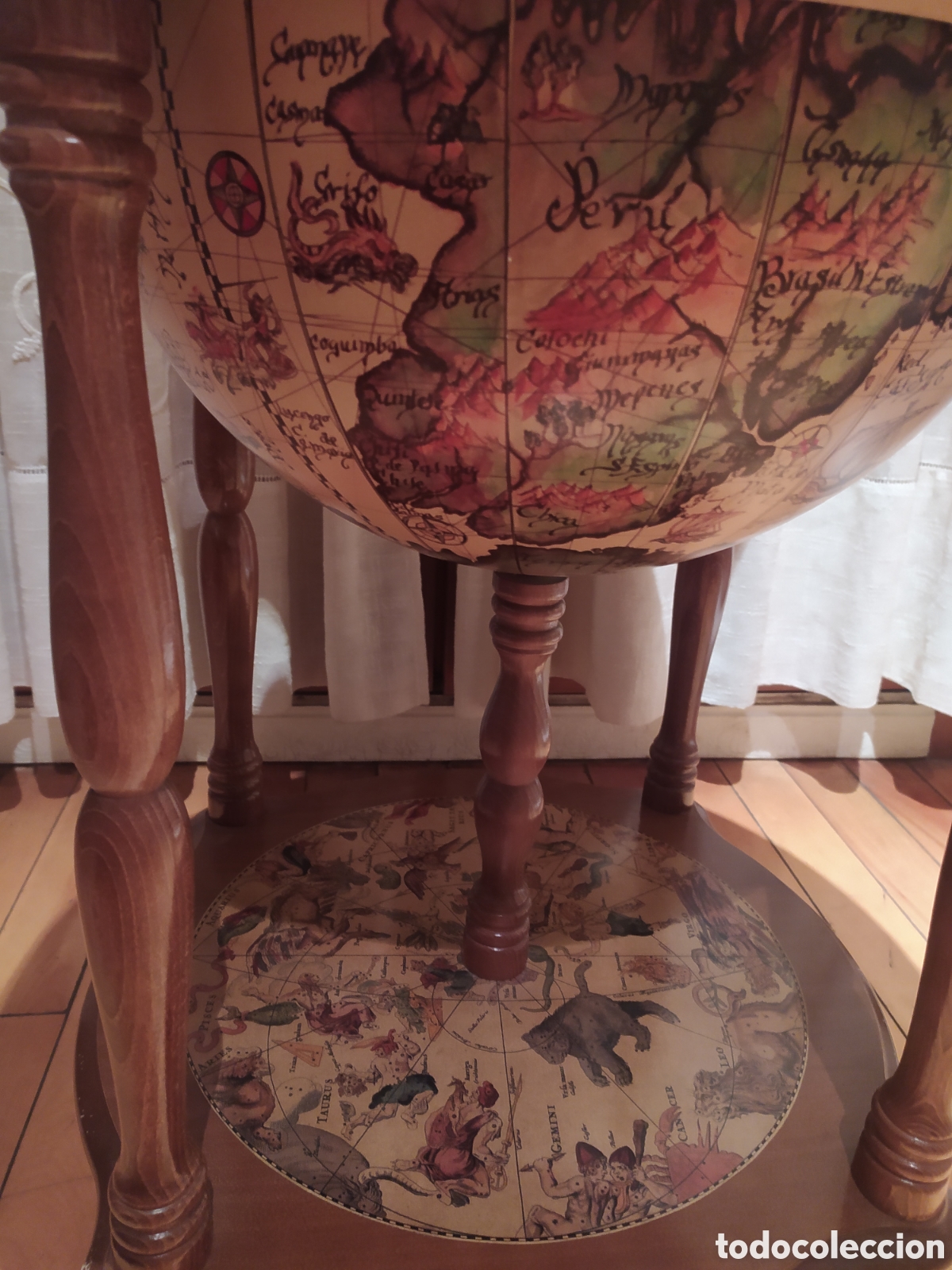Vintage: Licorera Bola del Mundo - Foto 4
