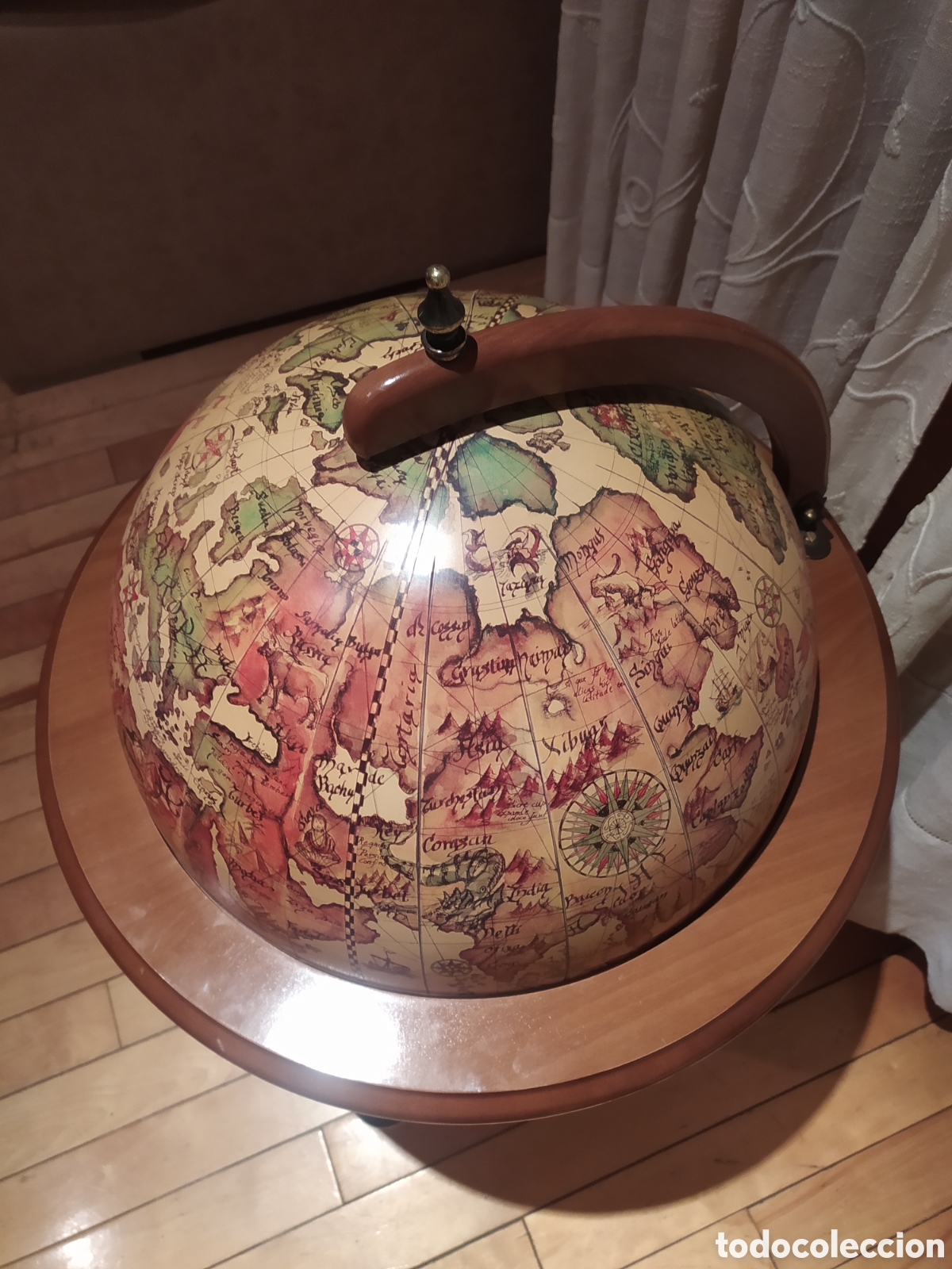 Vintage: Licorera Bola del Mundo - Foto 5