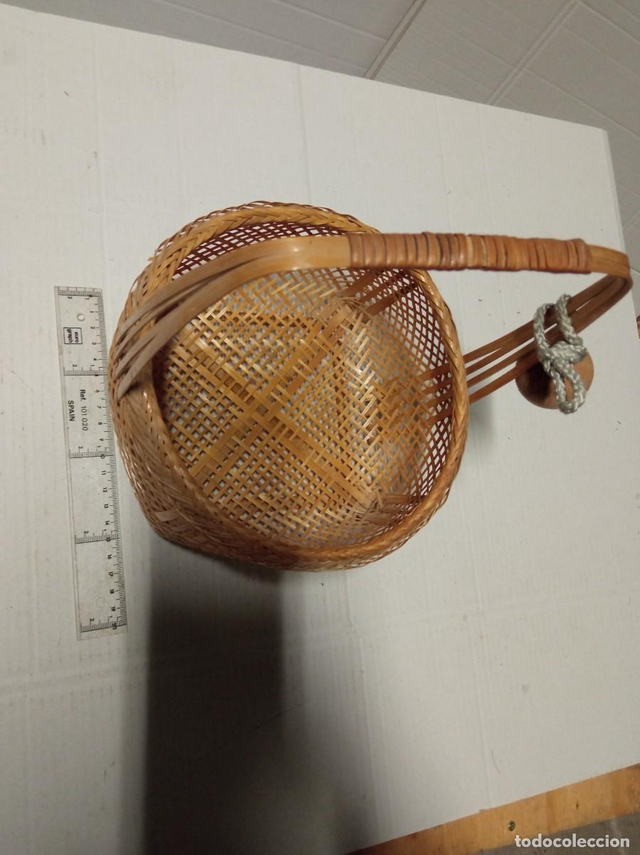 Vintage: Cesta de Mimbre - Foto 2