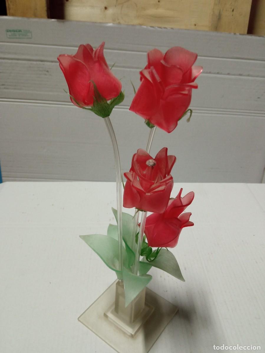 Vintage: Tulipanes Vintage de pl&aacute;stico duro - Foto 3