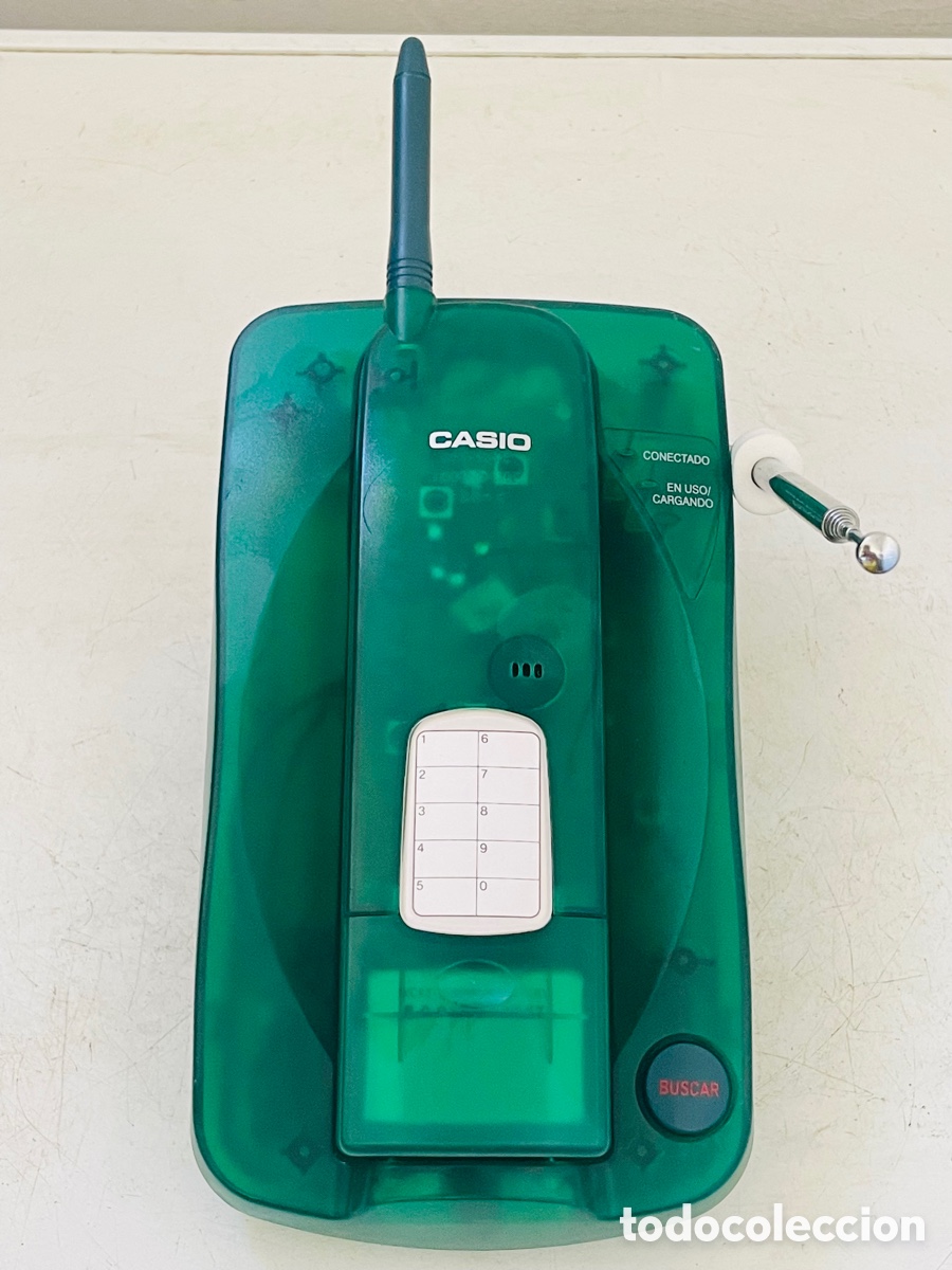 Vintage: Casio 2600 Green Ice Telephone - Foto 3