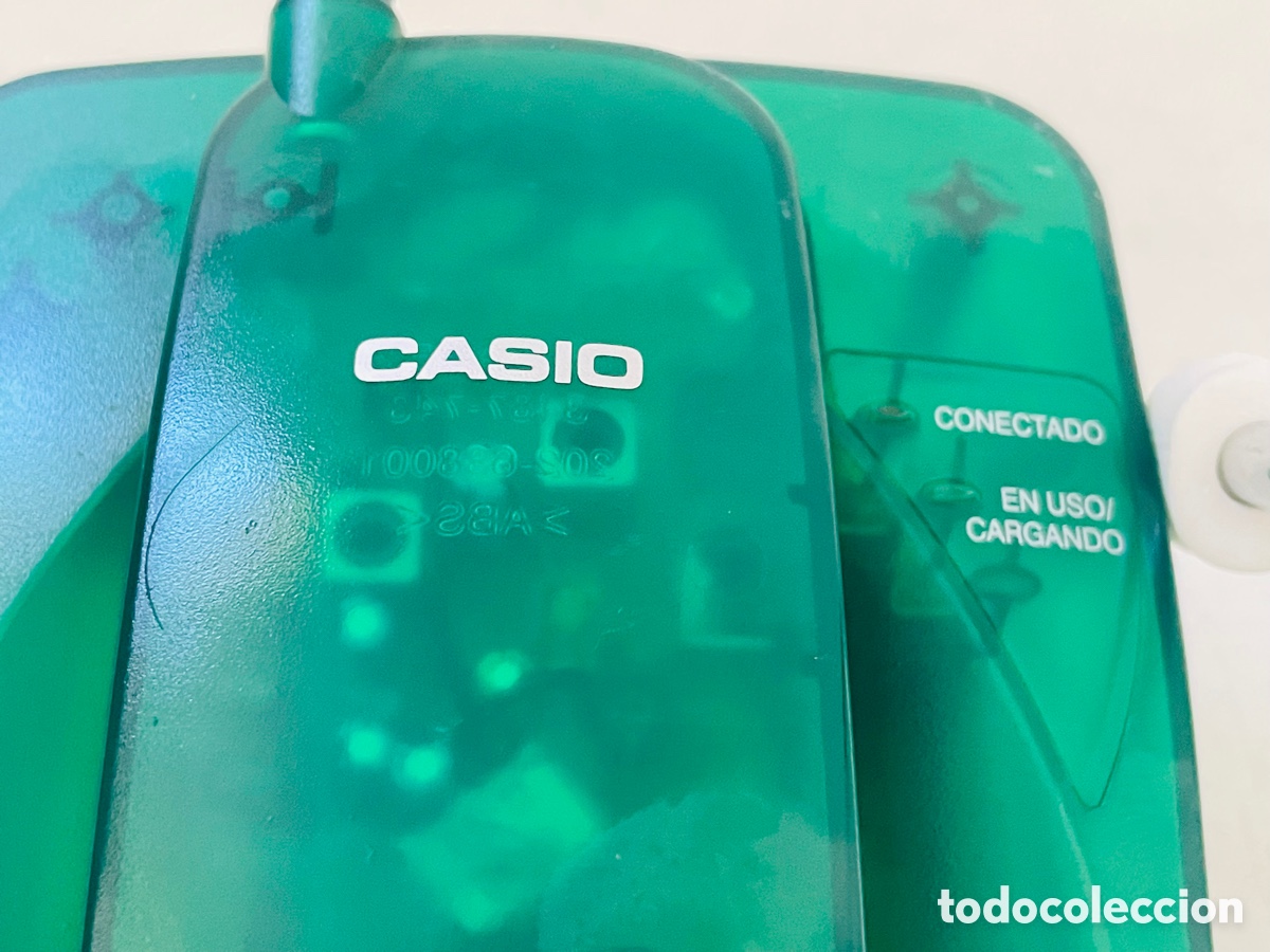 Vintage: Casio 2600 Green Ice Telephone - Foto 4