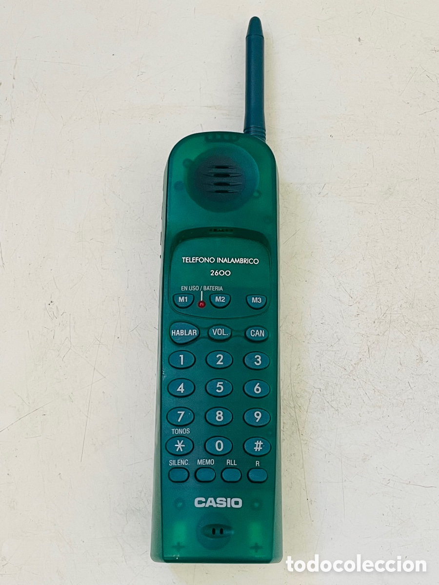 Vintage: Casio 2600 Green Ice Telephone - Foto 11