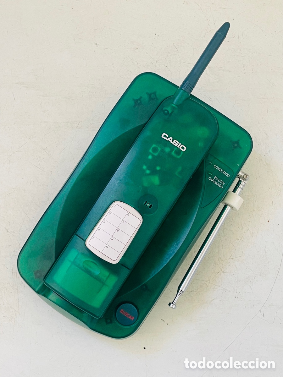 Vintage: Casio 2600 Green Ice Telephone - Foto 13