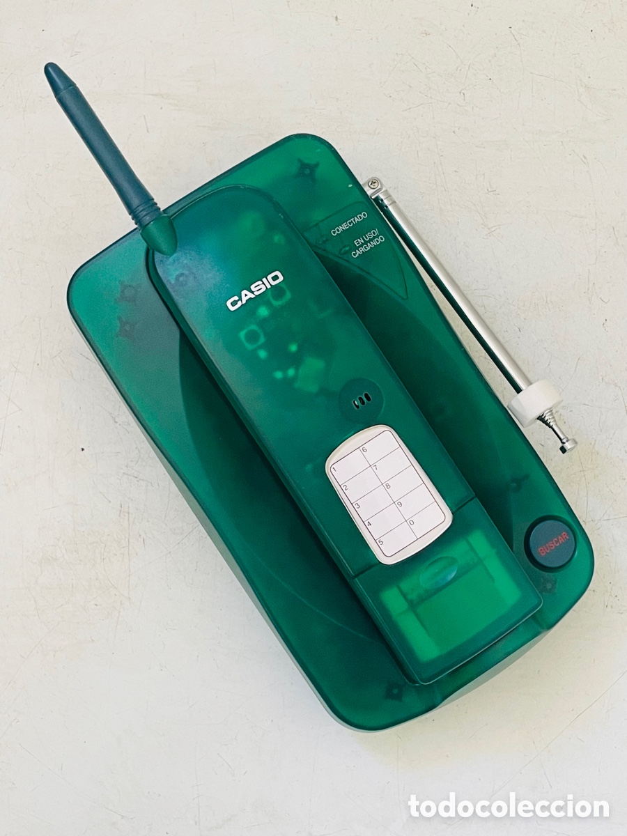 Vintage: Casio 2600 Green Ice Telephone - Foto 15