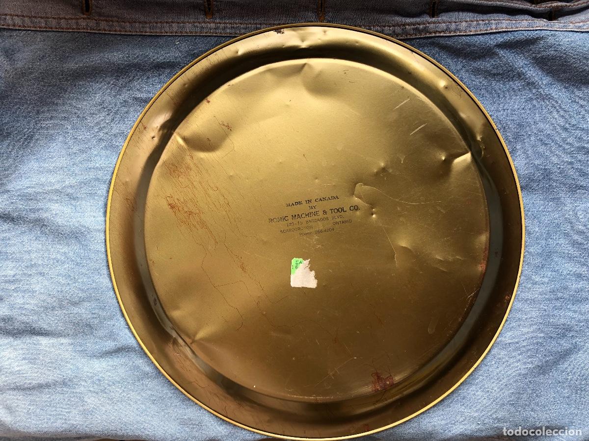 Vintage: PLATO DE METAL CANAD&Aacute; SOUVENIR - Foto 4
