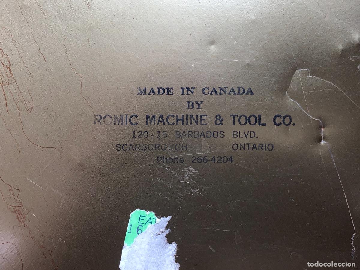 Vintage: PLATO DE METAL CANAD&Aacute; SOUVENIR - Foto 6
