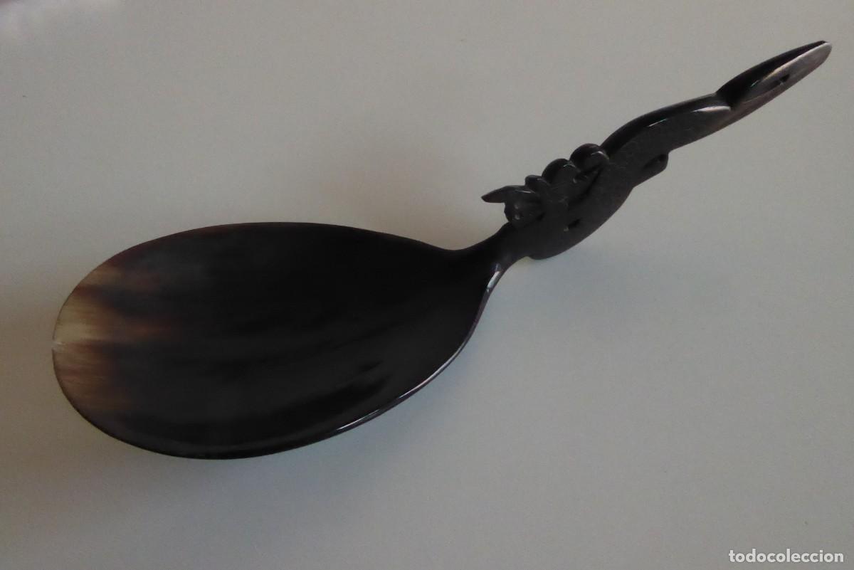 Vintage: PRECIOSO CUCHAR&Oacute;N DE ASTA - Foto 3