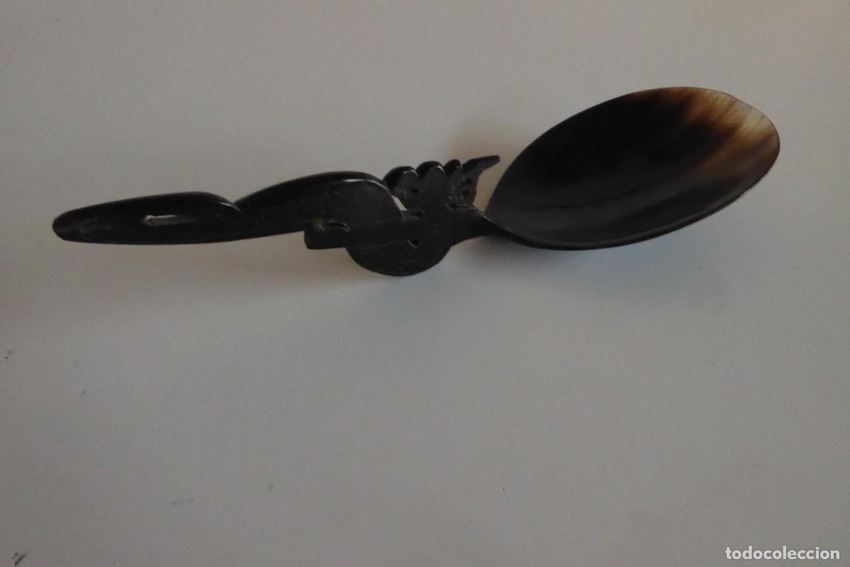 Vintage: PRECIOSO CUCHAR&Oacute;N DE ASTA - Foto 1