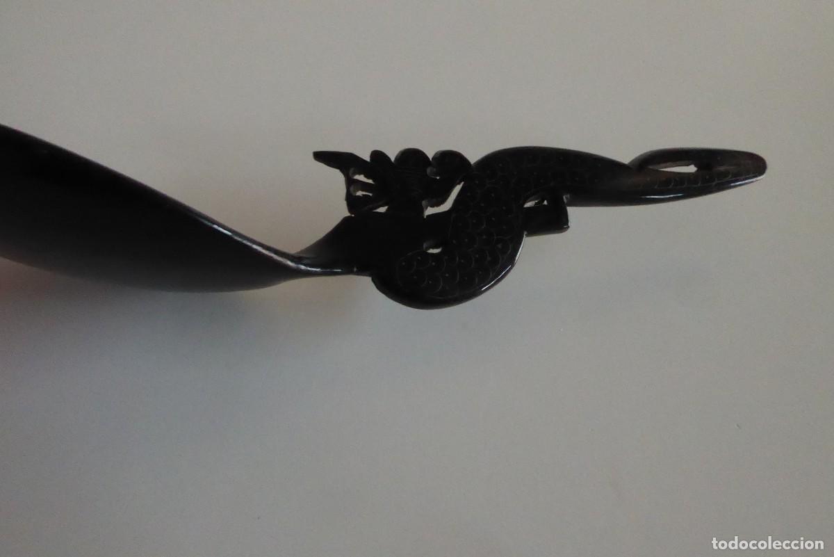 Vintage: PRECIOSO CUCHAR&Oacute;N DE ASTA - Foto 5