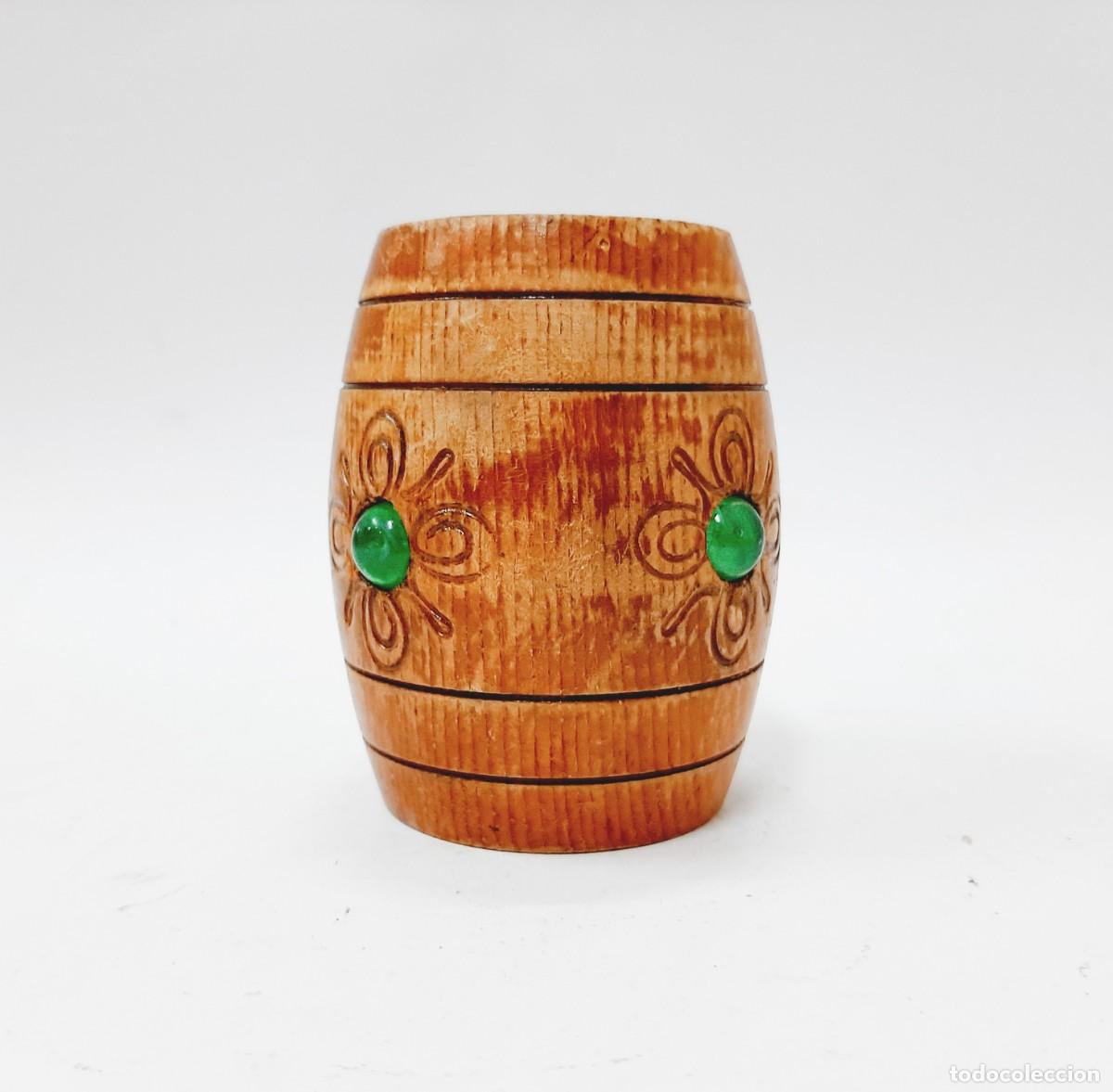 Vintage: Forma de barril de copa de madera vintage (5.4) - Foto 2