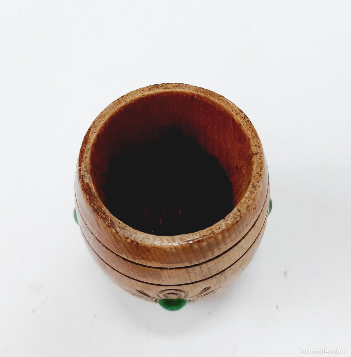 Vintage: Forma de barril de copa de madera vintage (5.4) - Foto 4