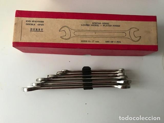 Vintage: LLAVES FIJAS DOBLES MARCA DERBY