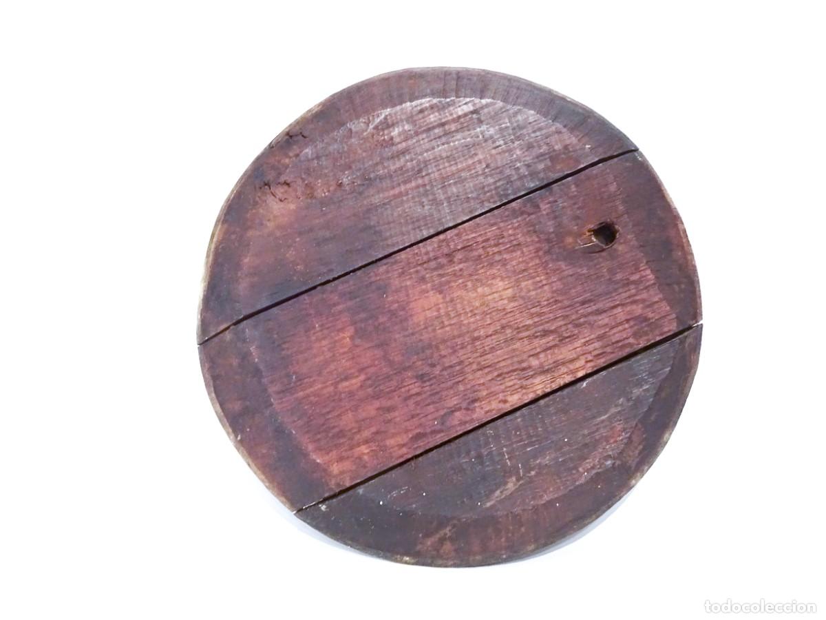 Vintage: Tapa de Barril de Madera - Foto 2