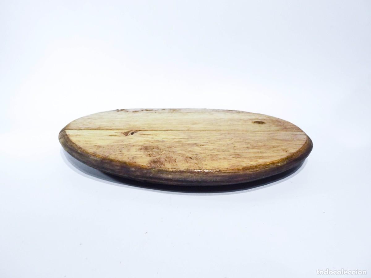 Vintage: Tapa de Barril de Madera - Foto 4