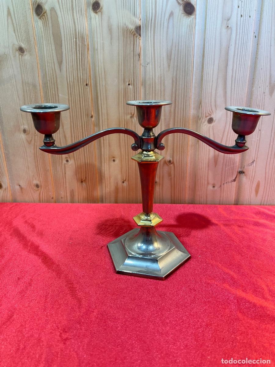 Vintage: CANDELABRO Y CUADRO - Foto 3