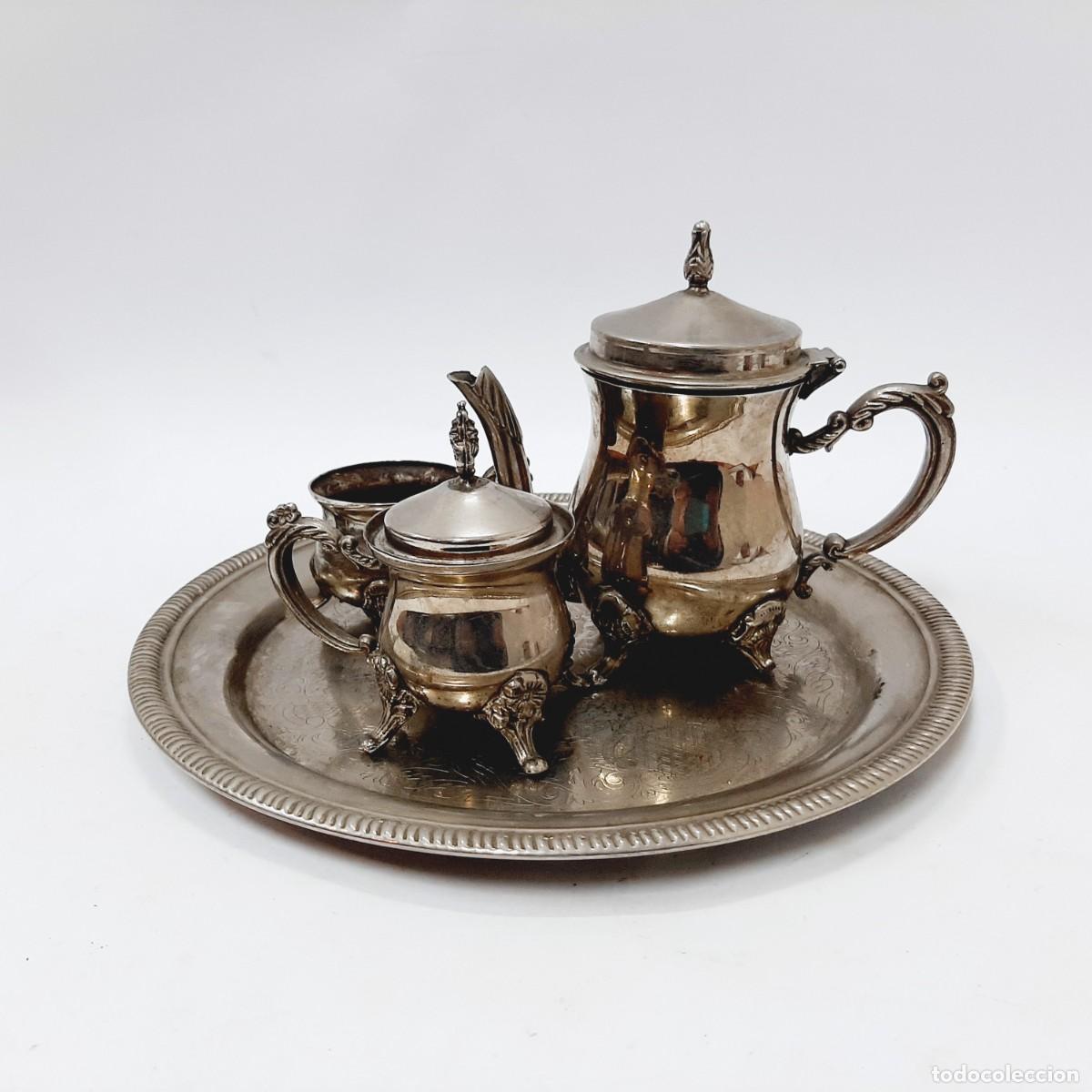 Vintage: Juego de servir caf&eacute; vintage(15.4)