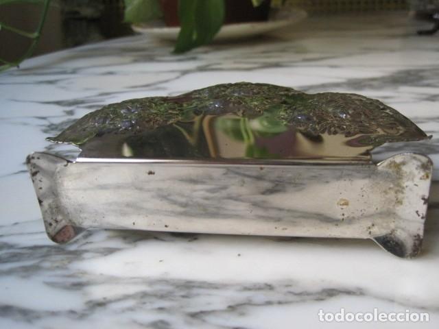 Vintage: SERVILLETERO DE METAL DECORADO - Foto 5