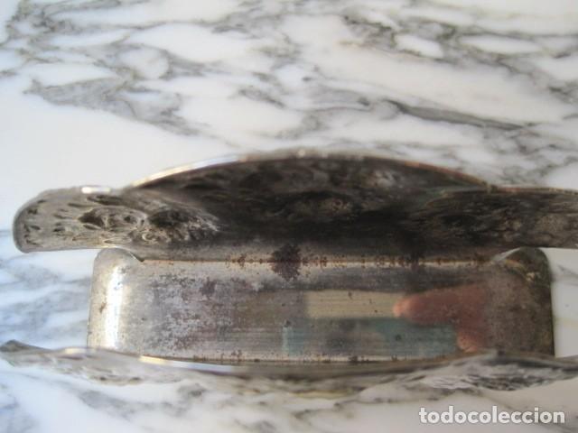 Vintage: SERVILLETERO DE METAL DECORADO - Foto 6