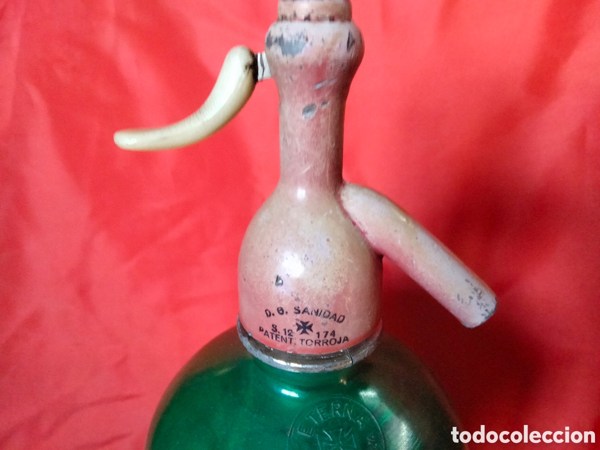 Vintage: Sif&oacute;n antiguo de taberna - Foto 2