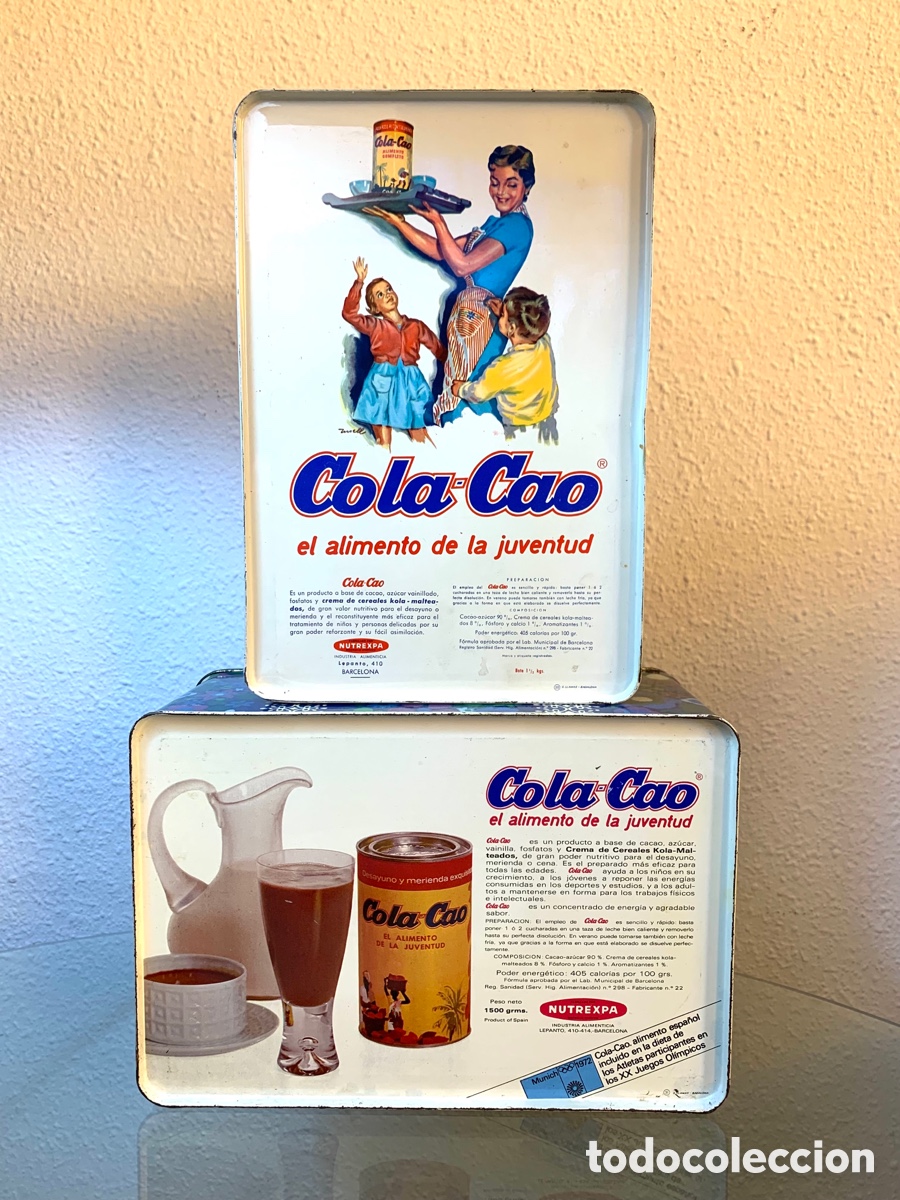 Vintage: LATAS DE COLA CAO VINTAGE - Foto 6