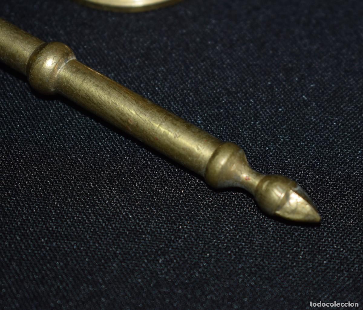 Vintage: Antiguo almirez o mortero de bronce - Foto 5
