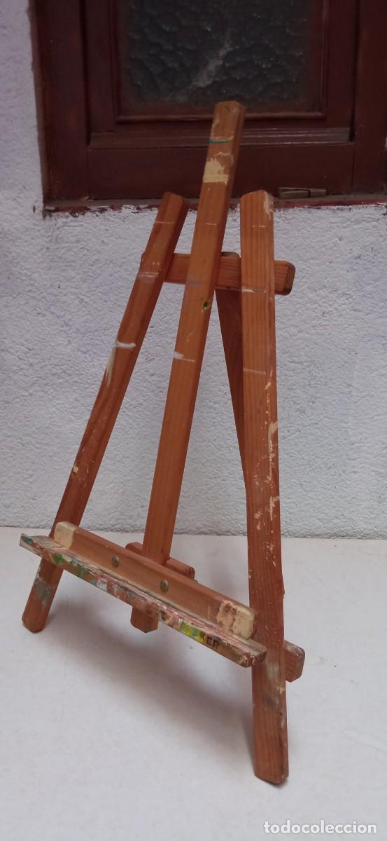 Vintage: caballete de madera sobremesa TALKER - Foto 2