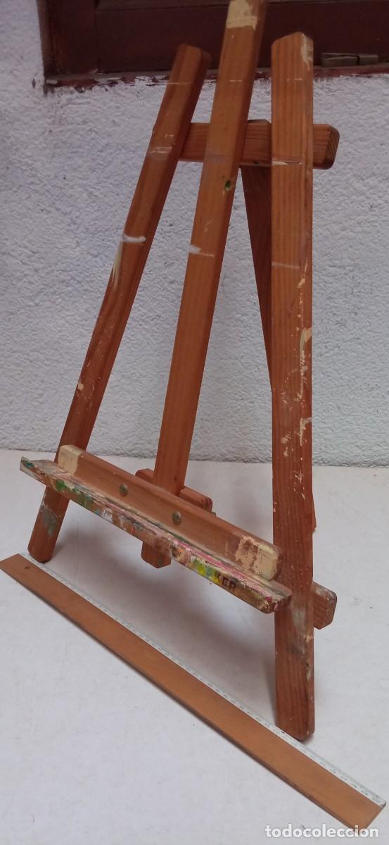Vintage: caballete de madera sobremesa TALKER - Foto 4