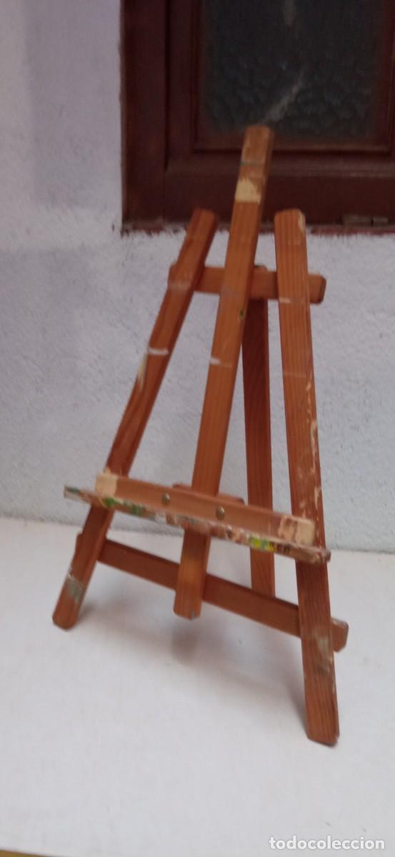 Vintage: caballete de madera sobremesa TALKER - Foto 7